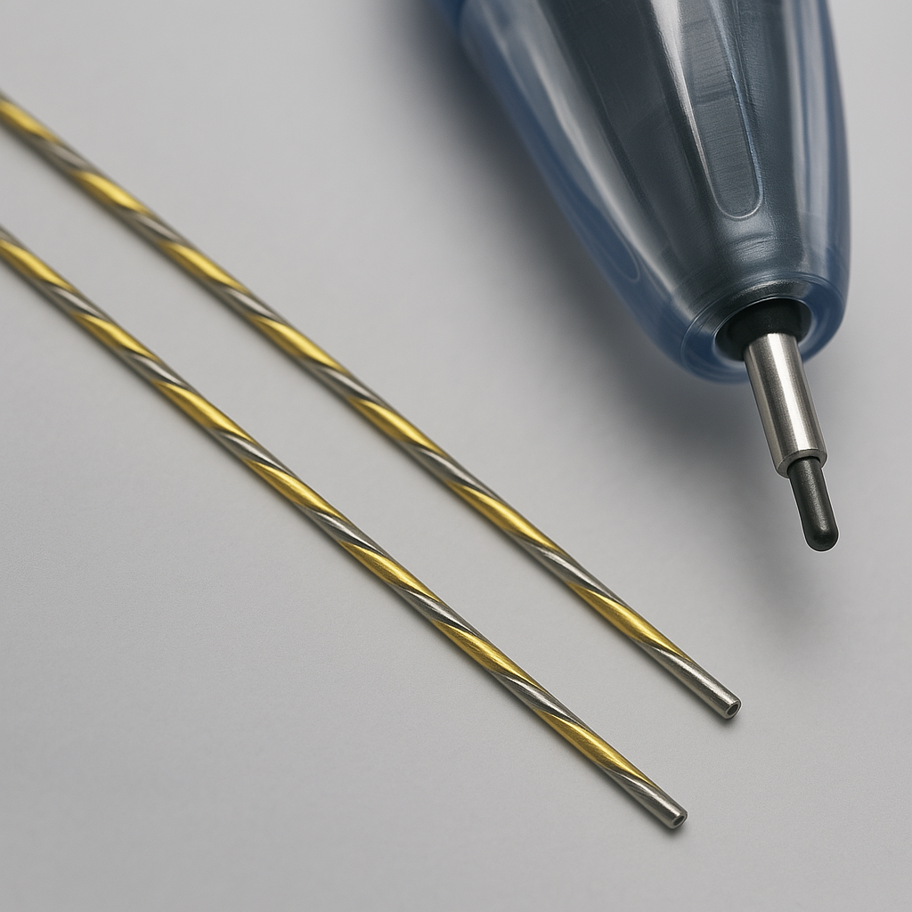 医療機器向け部分めっき 画像